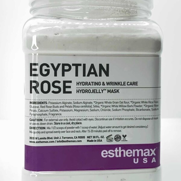 Egyptian Rose Hydrojelly Mask Etsy