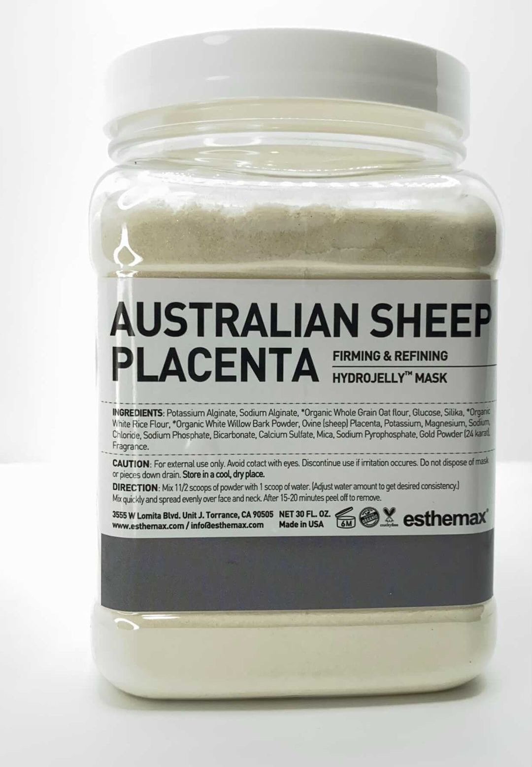 AUSTRALIAN SHEEP PLACENTA Esthemax Hydrojelly Mask Original - Etsy