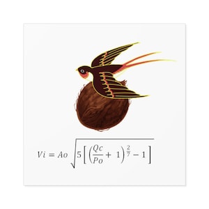 Airspeed Velocity of an Unladen Swallow Sticker  Monty Quote Decal  Funny Nerdy Laptop Sticker