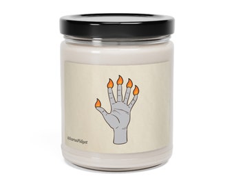 Hand of Glory - Scented Soy Candle, 9oz White Sage + Lavender