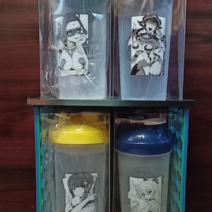 Gamersupps Display Stand for Shaker Cups Waifu Cup / Gfuel / Blender Gamer Supps Fits Protector Case