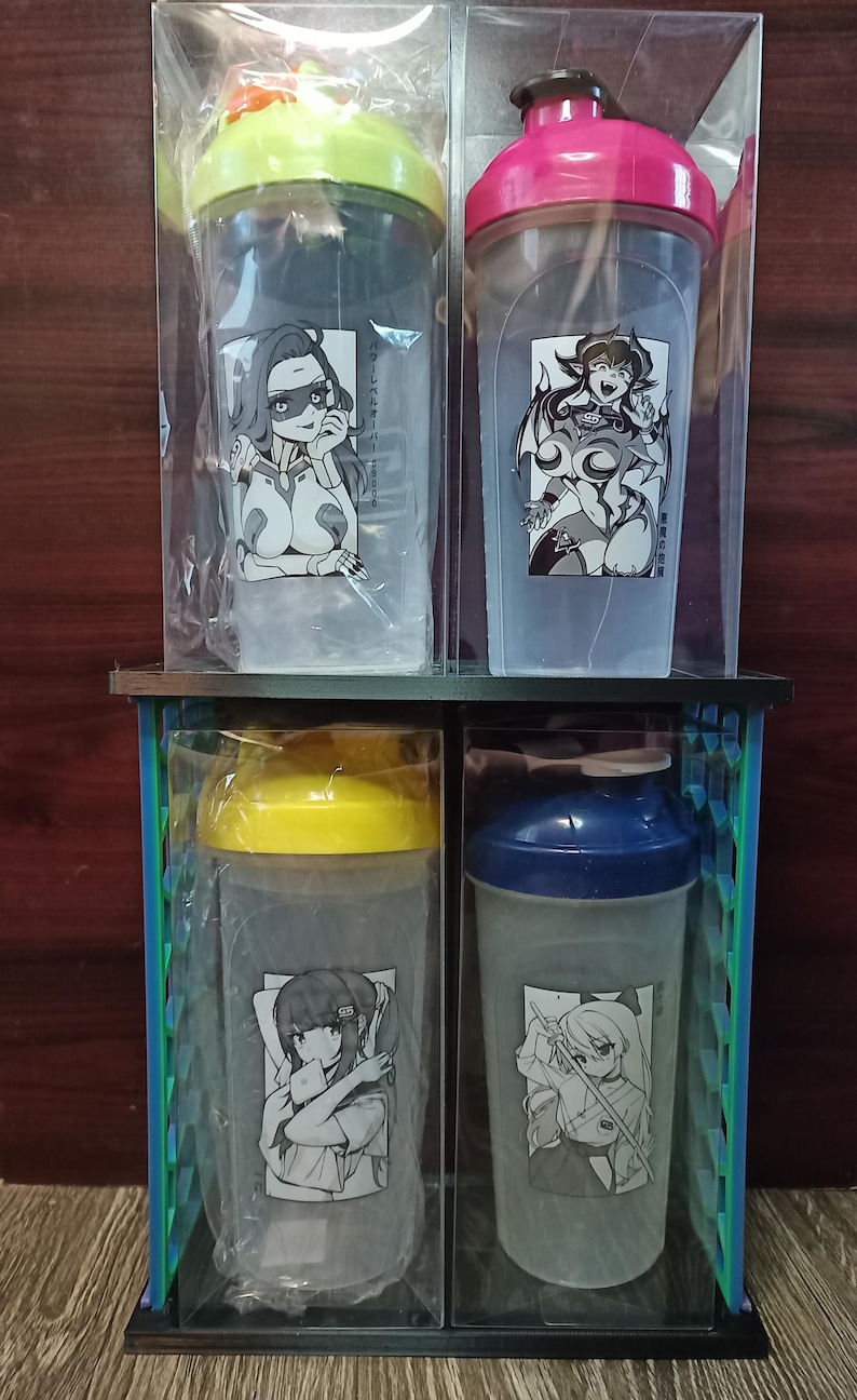 Gamersupps Display Stand for Shaker Cups Waifu Cup / Gfuel / Blender Gamer Supps Fits Protector Case