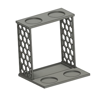 Gamersupps Display Stand for Shaker Cups Waifu Cup / Gfuel / Blender Gamer Supps 2 Tiers w/ Tray