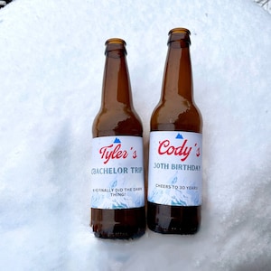 Coors Beer Bottle Custom Labels | Unique Party Favor | Tailgate Essential | Bachelor Party | Birthday Bash | Personalized Celebration Labels