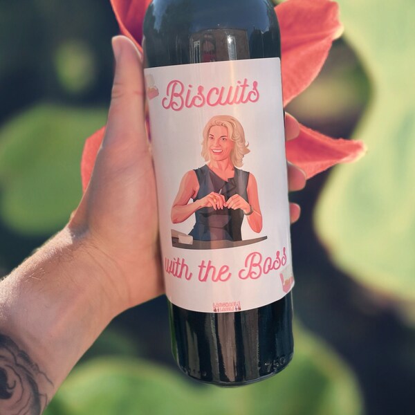 Biscuits With the Boss Sticker Etsy