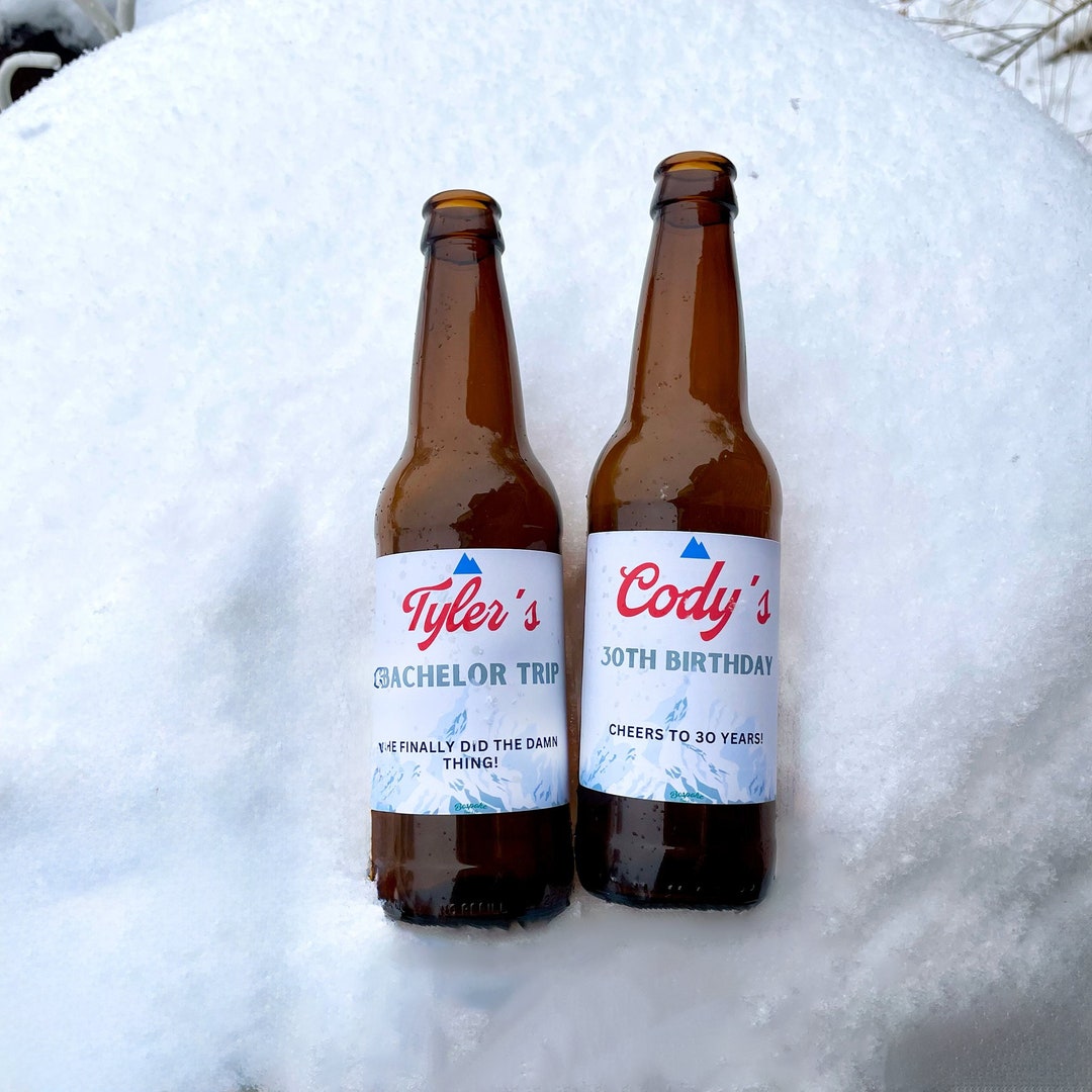 Coors Beer Bottle Custom Labels | Unique Party Favor | Tailgate ...