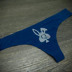 Snowbunny QoS sexy Thong, Blacked Thong, Queen of Spades Thong