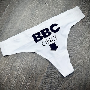 QOS thong, Queen of Spades Panties/underwear, Hotwife QoS lingerie set with BBC ONLY