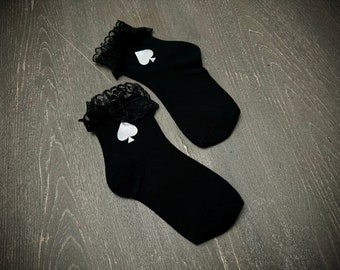 Sissy/Cuck Lacey socks, QOS lingerie, Cuckold, BBC only