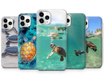 Sea Turtle Phone Case Ocean Cover for iPhone  15 14 13 12 11 X Samsung A13 S22 A73 A53 Huawei P30 Pixel 8 7 6 6 Pro OnePlus 9