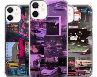 JDM Car Phone Case Automotive Cover for iPhone  14 13 12 11 X 8 Samsung A13 S22 A73 A53 Huawei P40 P50 Pixel 8 7 6 6 Pro OnePlus 9