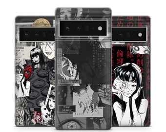 Anime Phone Case Horror Manga Cover for Google Pixel 7 7 Pro 6 6 Pro 6A 5 4 3 XL  iPhone 15 14 13 12 11 Samsung A13 S22 A73 A53