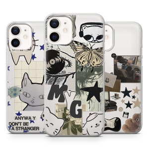 Photo Collage Phone Case Kdrama Cover for iPhone  15 14 13 12 11 X 8 Samsung A14 S23 A73 A53 Huawei P40 Pixel 8 7 6 6 Pro OnePlus 9