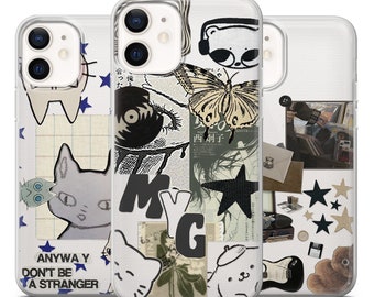 Coque de téléphone collage photo Kdrama Housse pour iPhone 15 14 13 12 11X8 Samsung A14 S23 A73 A53 Huawei P40 Pixel 8 7 6 6 Pro OnePlus 9