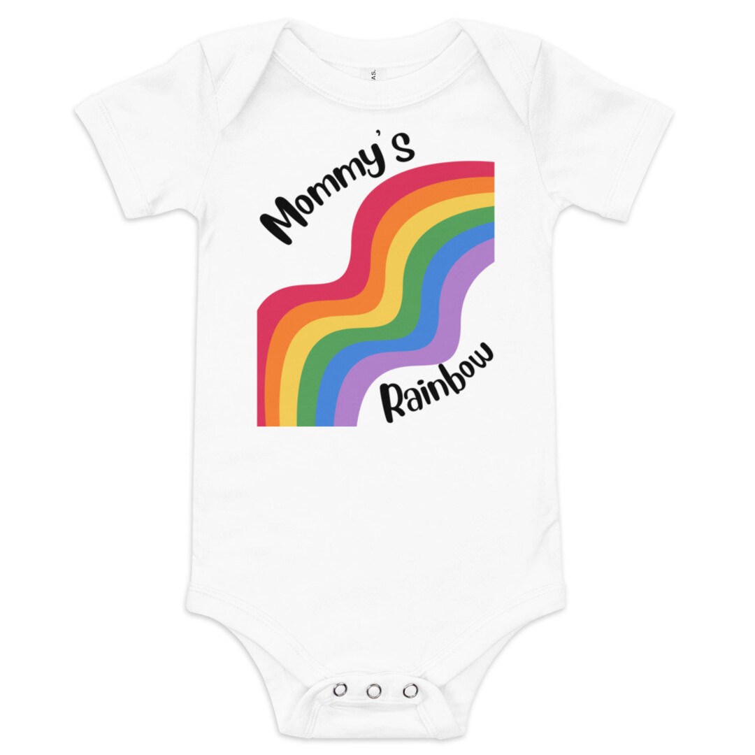 Mommys Rainbow Onesie Baby Shower Gift Rainbow Baby Gifts Etsy