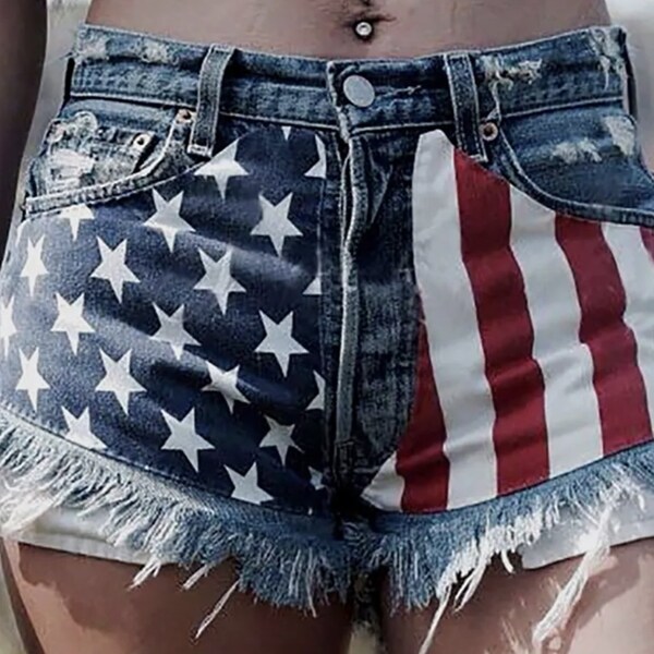 Naples Shorts- Patriotic Plaid