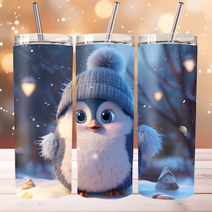 Penguin Custom 20 oz Insulated Tumbler: Hot Drinks Trip Cup