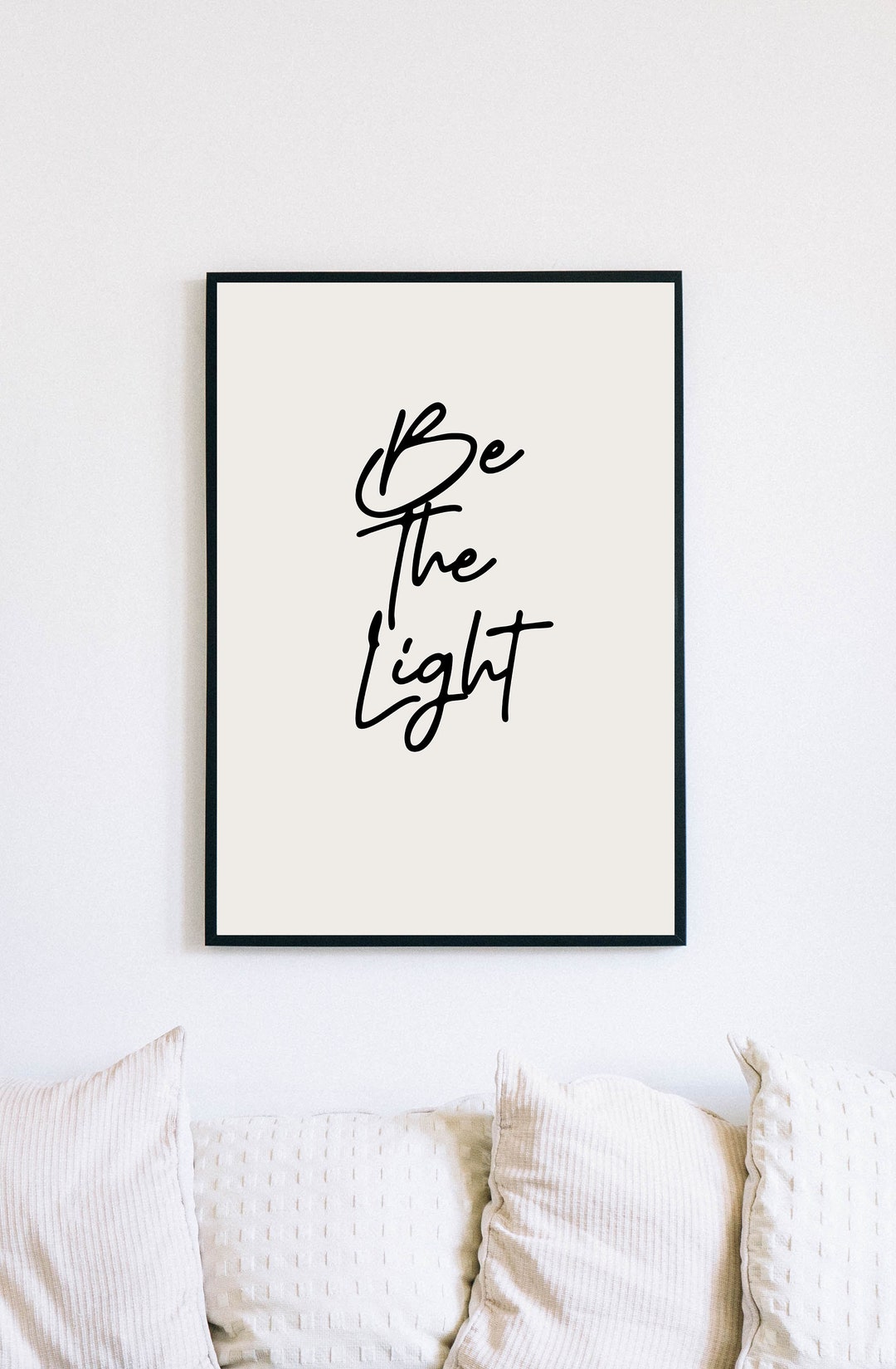 Be the Light, Motivational Quotes, Quote Wall Art, Inspirational Quotes ...