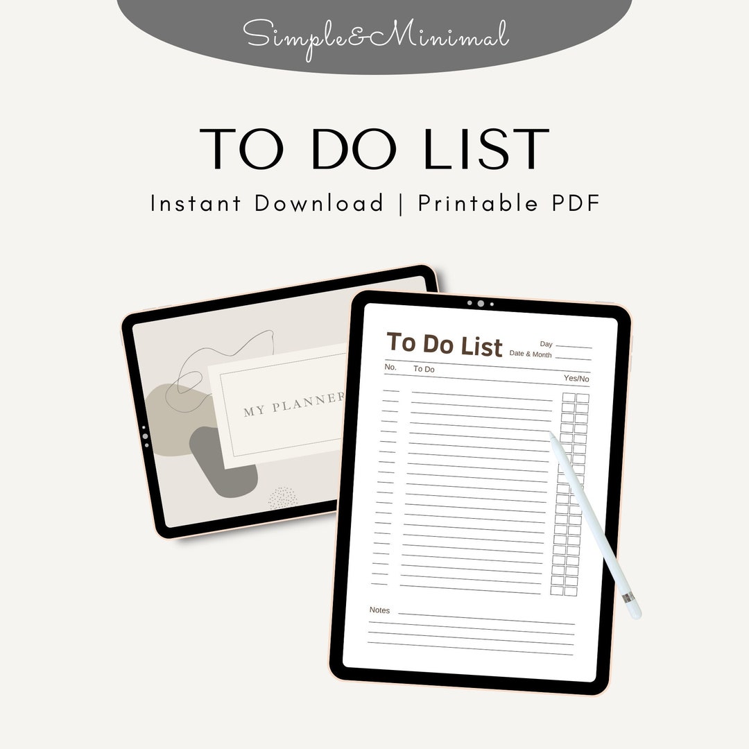 to-do-list-printable-minimal-printable-to-do-list-pdf-etsy