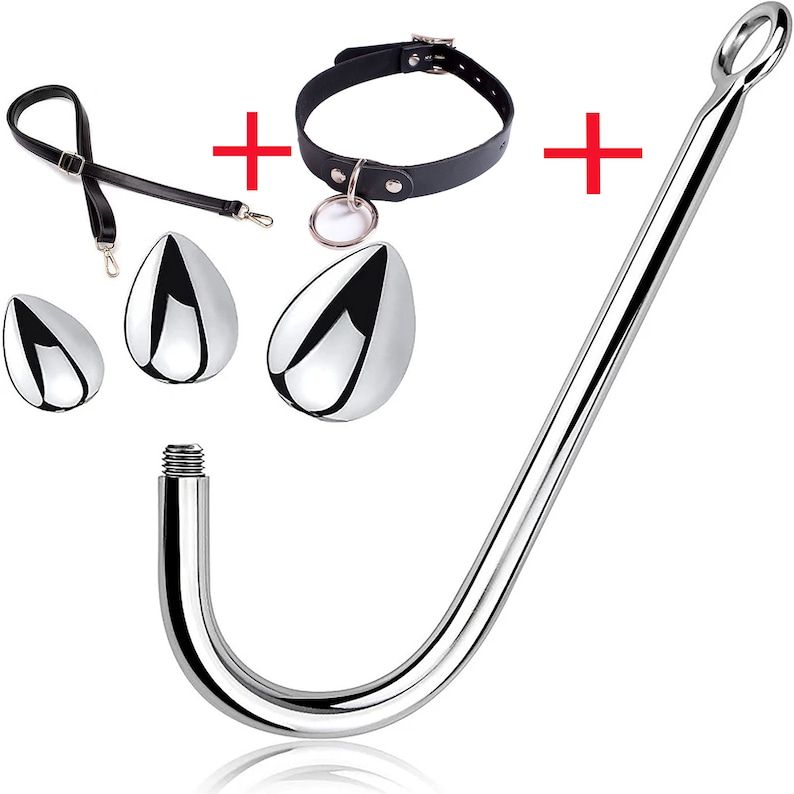 Bdsm Anal Hook 3 Sizesbdsm Bondage Anal Hook And Collar With Etsy