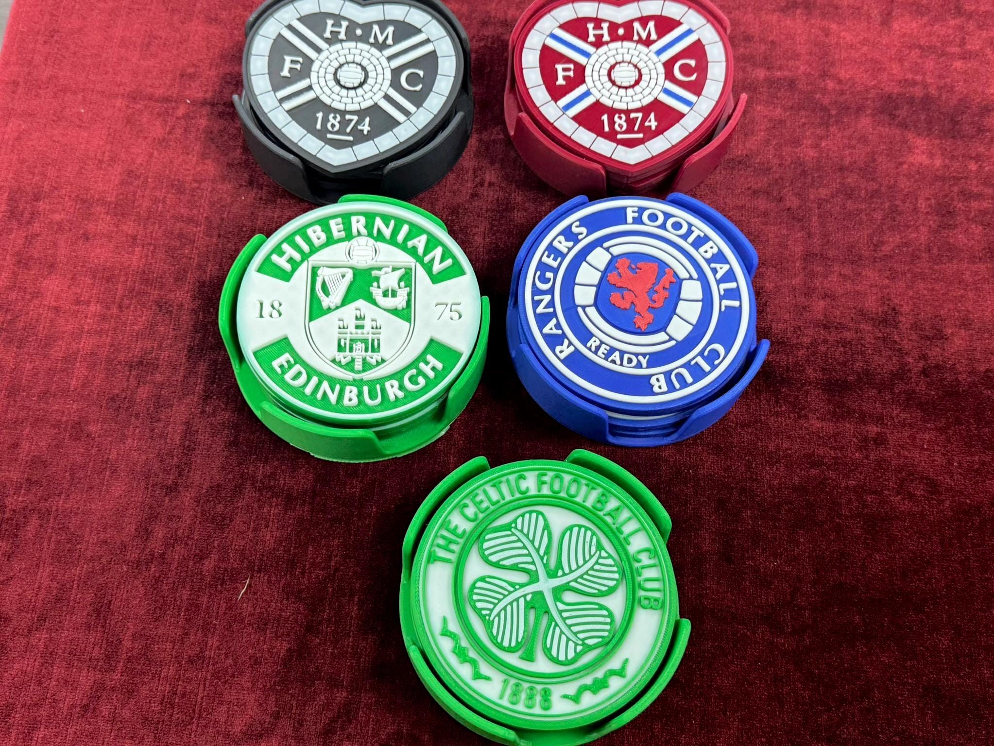 Badge Officiel Rangers FC - Pin's Métal Avec écusson - Dimensions ~2x2 Cm - Idée Cadeau Fan Football