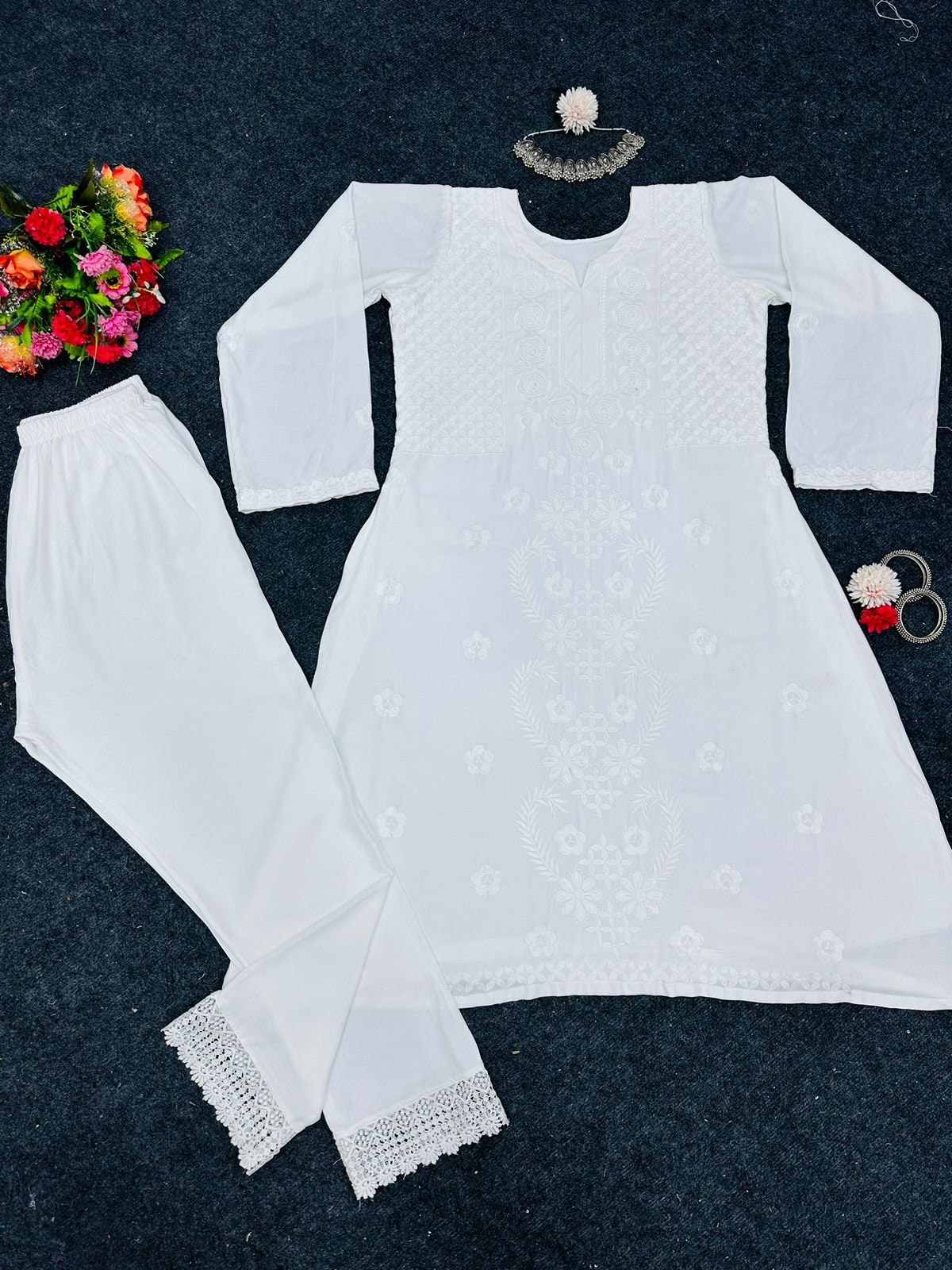 Lucknowi Chikankari White Gala Booti Short Kurti Rayon Fabric Super Soft  and Super Comfortable Kurti Elegant Ethnic Wear for Women Free - Etsy |  Quick outfits, Easy trendy outfits, Desi fashion casual