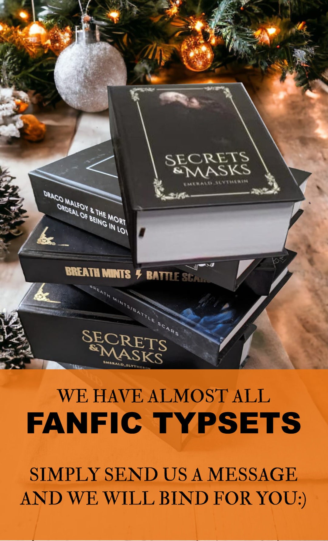 Popular Dramione Fanfic Bookbinding FREE FAST DELIVERY Secrets and