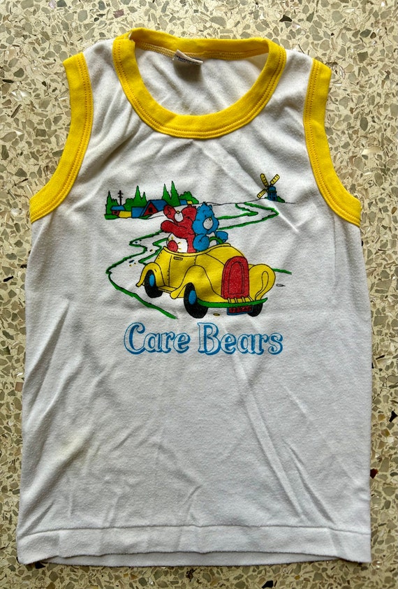 Vintage Kids size 10 Care Bears tank top Kentucky 