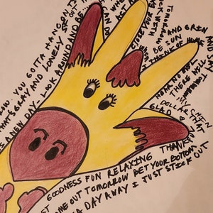 Positive artwork
