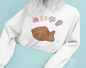 Sudadera Taiyaki: suéter de postre japonés kawaii