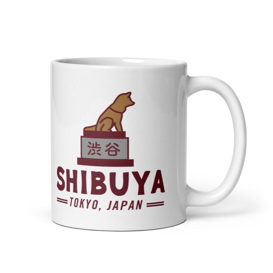 Shibuya Hachiko Mug Dog Statue Cup Unique Gift Etsy