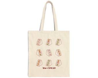 Fruits Sandwich Bag Kawaii Tote bag Aesthetic Tote Bag Japanese Sweets Bag