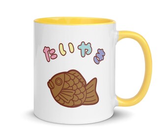 Taiyaki Mug: Kawaii Japanese Dessert Coffee Cup