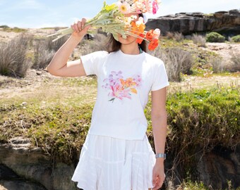Bloom de fleur Graphic Baby Tee