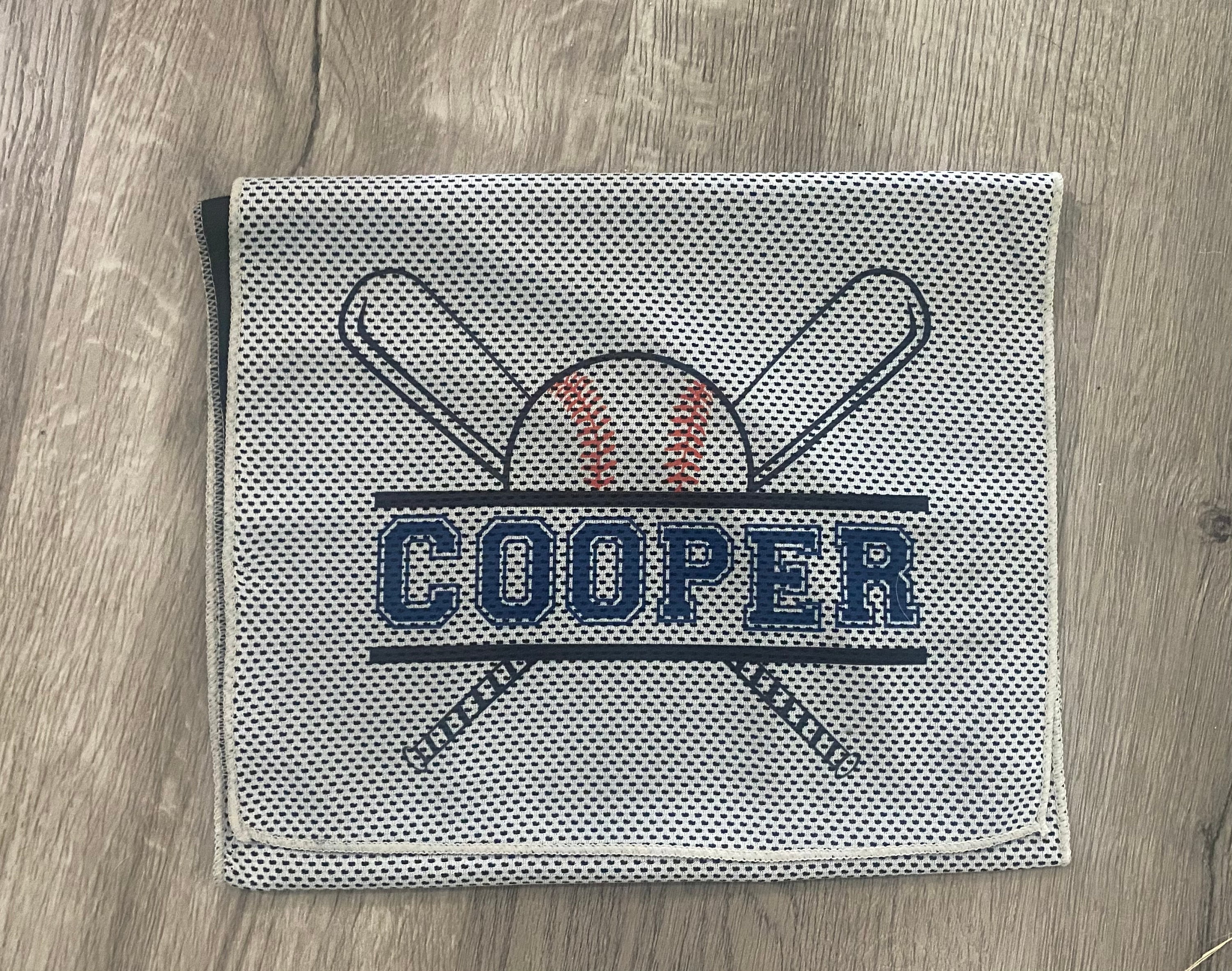 Custom Sports Towels Etsy