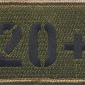 20+ Military Retired Patch