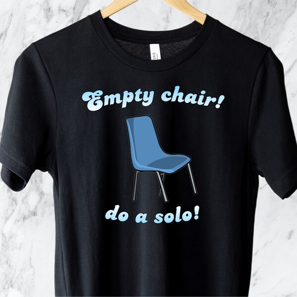 Empty Chair Do a Solo Etsy