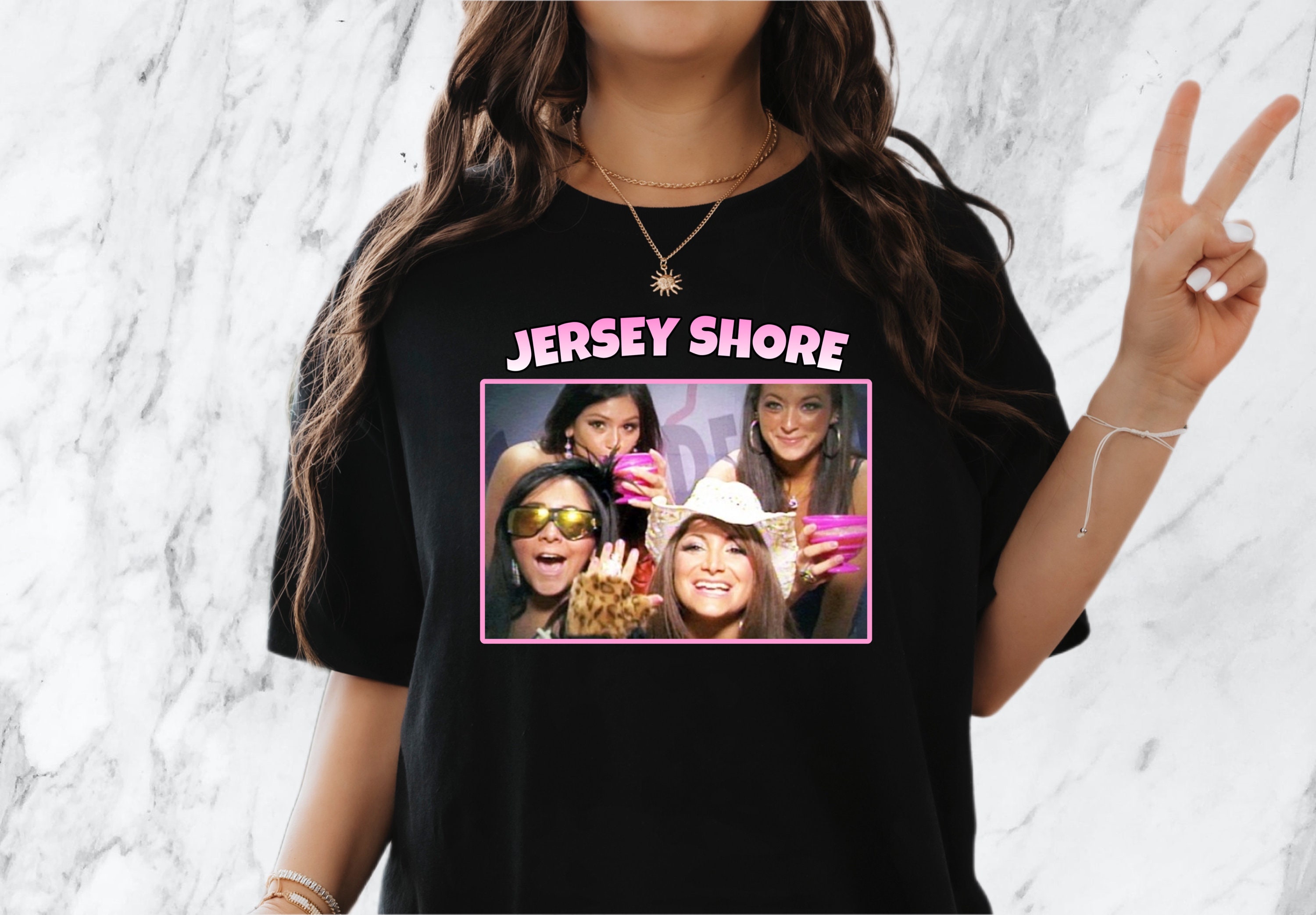 Jersey Shore Snooki Deena Jwoww Sammi Fan Merch Tee T