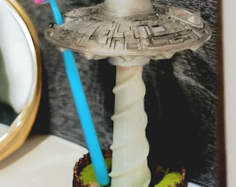 UFO Toothbrush Holder for Kids - Custom Color Space-Themed Bathroom Accessory