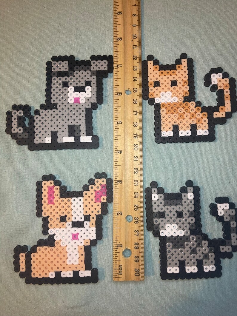 Pet Perler Bead Art Etsy