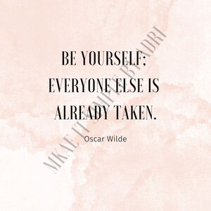 Watercolor Quote