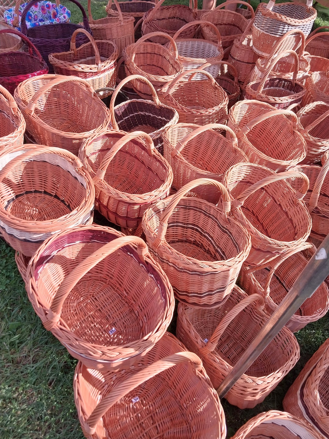 Basket Made of Wicker. Photo. Etsy