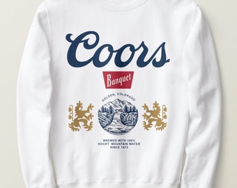 Coors Banquet - vintage stijl, unisex trui