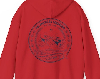 The American Foxhound Founding Pets Family Apparel | USA 250th Anniversary| Patriotic 4th of July Shirts | Matching Heritage Red Collection