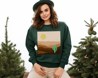 Lonely Cactus Shirt | Retro Desert T-Shirt, Hoodie & Sweatshirt | Funny Succulent Apparel | Cactus Lover Gift for Men and Women