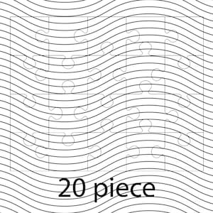 パズルピース デジタルファイル | グローフォージ ライトバーン クリカット レーザー | 母の日 | svg dxf