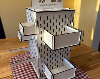 3mm | Digital File | Portable Display unit | Laser Cut | Fully Collapsible | SVG | Craft show