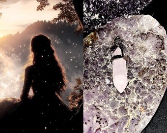 Woodland Fae 'Peace & Serenity' Spell, Spelled Pendant, Spirit Keeping