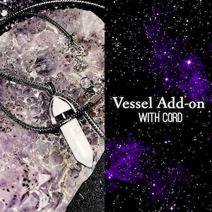Vessel Add On, Pendant, Spirit Keeping (NOW with optional cord!)
