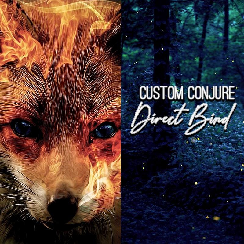 PKR Exclusive, Fire Fox, Custom Conjure, Living Entity, Direct Bind